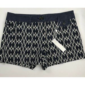 Trina Turk Santiago Navy Ivory Printed Shorts